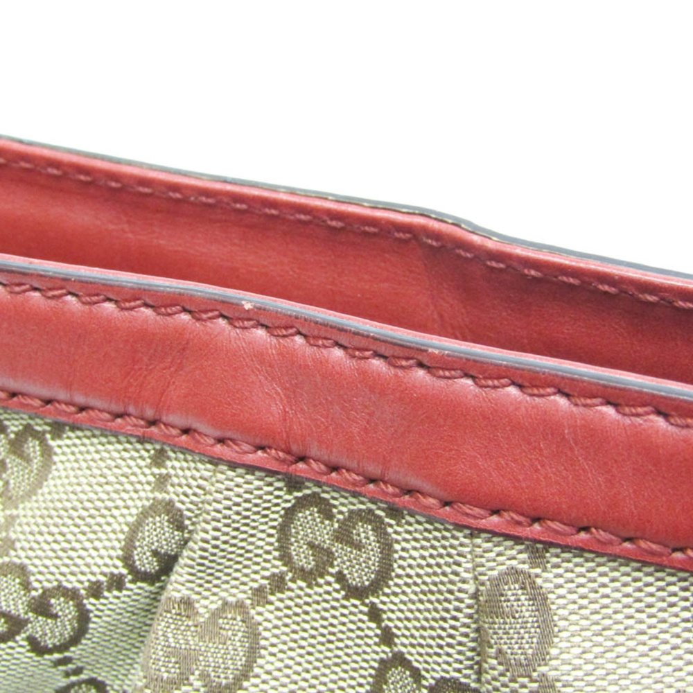 GUCCI Brown Leather Shoulder Bag - Picture 11 of 16